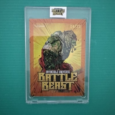 2026 Keepsake Invincible Universe Battle Beast #57 Serial Numbered 04/25 Slabbed