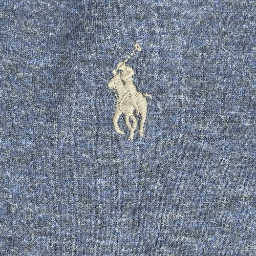 Polo Ralph Lauren Men's Estate Rib Quarter Button Pullover Sweater 3XB Navy Blue - Picture 2 of 9