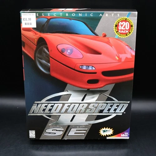 Need For Speed II SE - North American Big Box Special Edition 2 PC NEW & SEALED