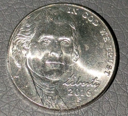 2016-P Jefferson Nickel Extra Shiny Full Steps - Picture 7 of 10