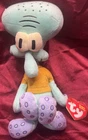 Ty Original Beanie Babies - Squidward Tentacles - New With Tags Vintage 2004