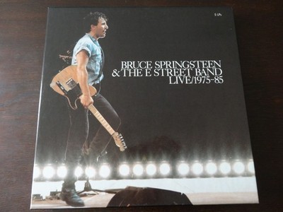 BRUCE SPRINGSTEEN  LIVE 1975-85 / 5 LP*S BOX VINYL NEUWERTIG