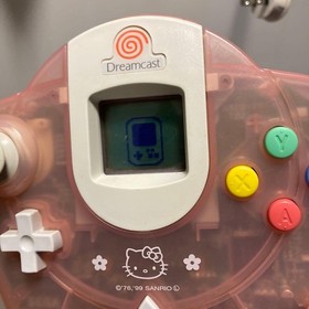 SEGA Dreamcast HKT-3000 Hello Kitty Pink Console set Sanrio &ndash; Tested and Working
