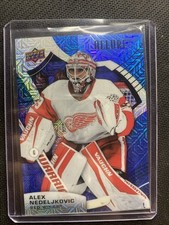 2021-22 Upper Deck Allure Blue Line /35 Alex Nedeljkovic #81