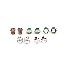 Paparazzi Starlet Shimmer Christmas Kids Earrings 5 pack