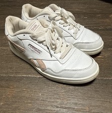 Reebok Women  s 7.5 White Lace Up Galaxy 7 Sneakers Z2