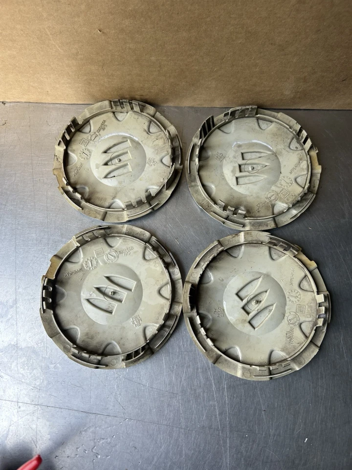 ✅(4) Pack 2002 - 2005 Buick LeSabre Silver Wheel Center Caps P/N 9594060 #701 - Image 4 of 4