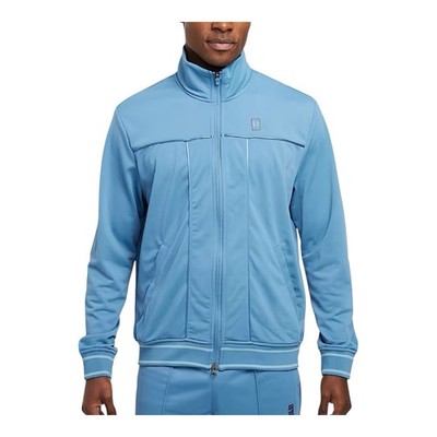 Sz XL Nike Court Heritage Tennis Jacket Full Zip Aegen Storm Blue