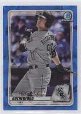 2020 Bowman Chrome Draft Sapphire Edition Blake Rutherford #BD-172 0o6v