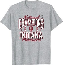 Indiana Hoosiers National Champs 2025 Football CFP Victory T-Shirt