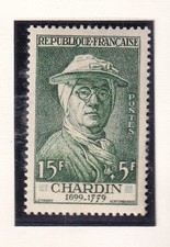 🦬Timbre France N°1069 Neuf ** Chardin 1956 - MNH**🦬