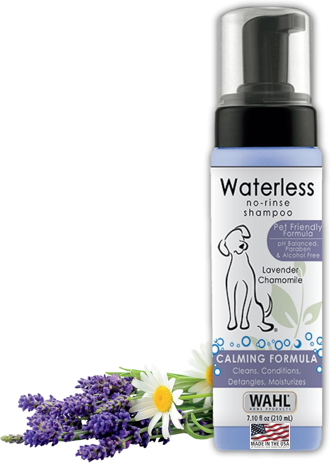USA Pet Friendly Waterless No Rinse Shampoo for Animals &ndash; 