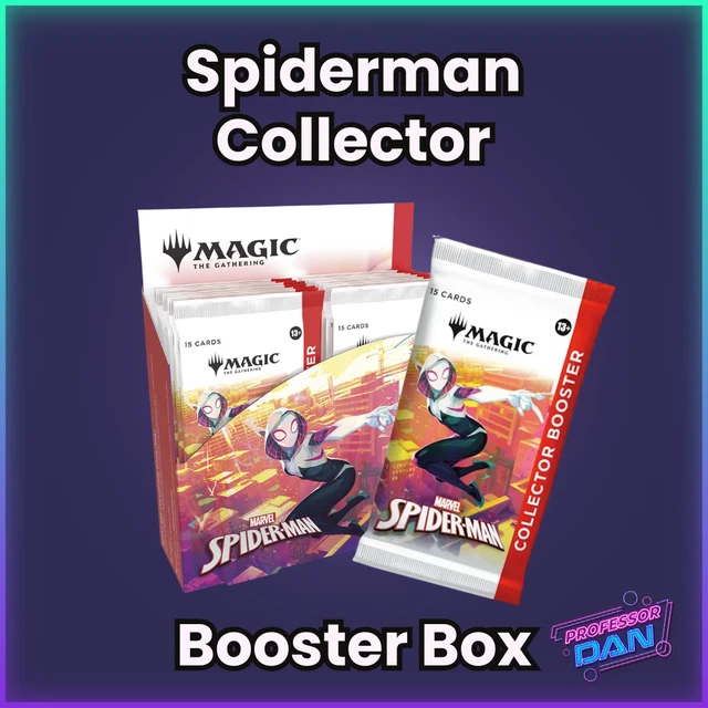 MTG Magic: The Gathering Marvel Spider-Man Collector Booster Box (Sealed)