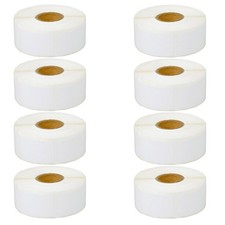 8Rolls 1" x 1-1/2" Book Spine 750 Labels 30347 for Dymo LabelWriters 450 Duo