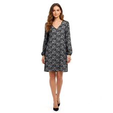 Covington Dress Sz Medium Flora Work Wear Career Chic Office Date Night Party