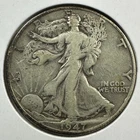 1947-D 50C Walking Liberty Half Dollar (88827)