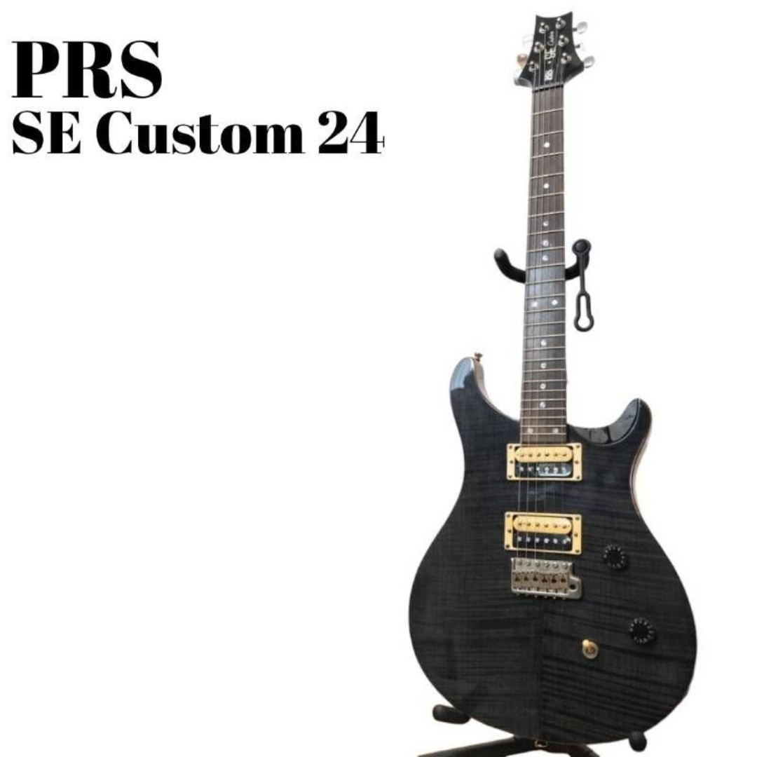 Prs Se Custom 24 Black Electric Guitar Made By Korea Wmi No.LG271