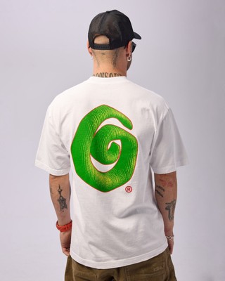 Ostrya Feral Heavy Du-Tee T-Shirt White Large Cotton Retail $75 Made in USA  
