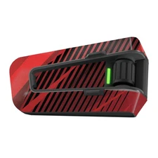For Cardo Packtalk Edge Neo Pro Stickers Matte Wrap Decals Red Gradients
