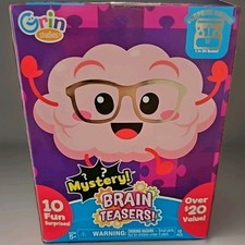 Grin Studios Brain Teasers Box 10 Surprises 20 Value