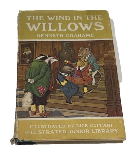 VTG The Wind In The Willows Kenneth Grahame 1966 Edition HC Book W/Dust ...