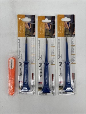 Dasco Pro Scratch Awl 7  Length USA 431-0 (3 Pack)