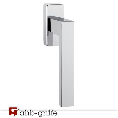 AHB Fenstergriff Kendo eckige Dreh-Kipp Rasterung 90° Chrom poliert 35 mm Olive