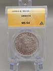 1898-O Morgan Silver Dollar $1 - ANACS MS64