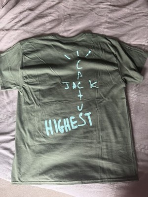 Travis Scott Nike Air Jordan Cactus Jack Highest T-Shirt, Large, Brand New