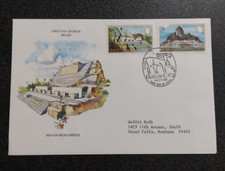 Fdc Belize  Msyan Monuments  Multicolor   Nov 14 1983