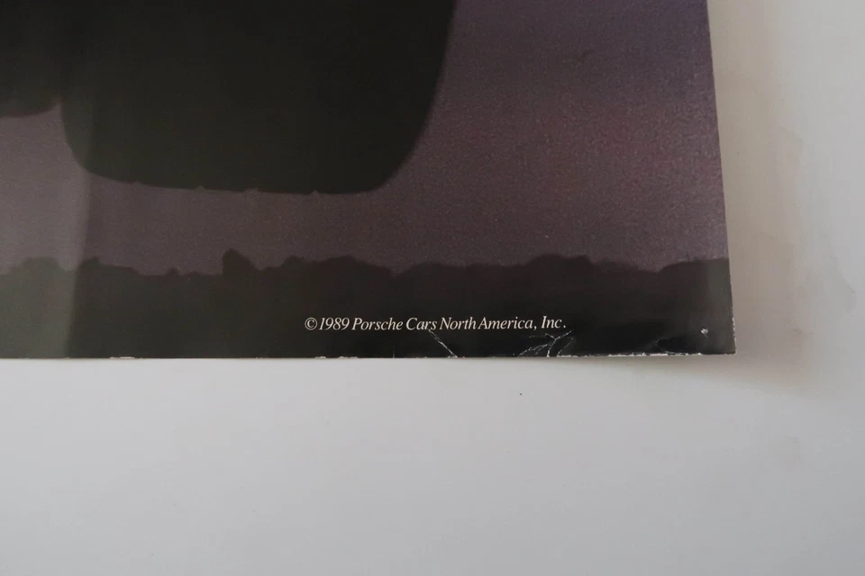 Original Vintage PORSCHE Poster - Image 3 of 3