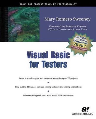 Visual Basic for Testers by Joe Sweeney (English) Paperback Book