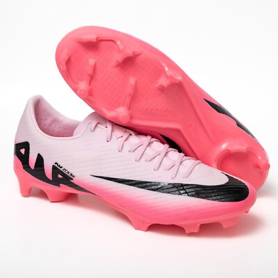 Nike Zoom Mercurial Vapor 15 Academy MG Pink Soccer Cleats DJ5631