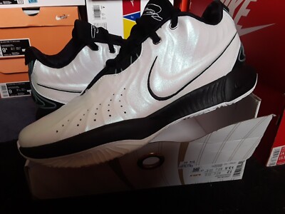 NIKEナイキ LEBRON XXI EP 10.5 Nike Air Zoom LeBron XXI 21 James Conchiolin White Black Bicoastal