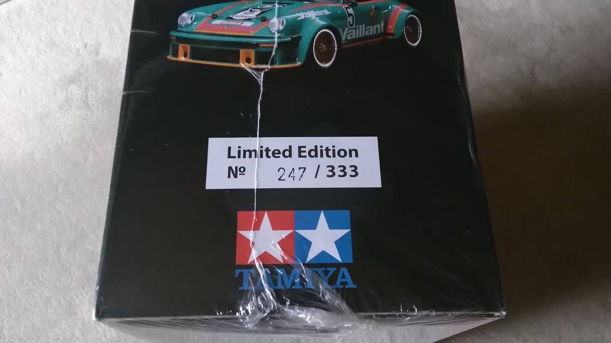 TAMIYA 1/10 RC Porsche Turbo RSR Type 934 Vaillant Edition TAMIYA 1/10 RC Porsche Turbo RSR Type 934 Vaillant Edition