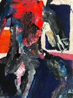 CHUCK GREATREX " Woman #19 " Abstract ORIGINAL Acrylic Painting ! Real Nice!!! — photo 3