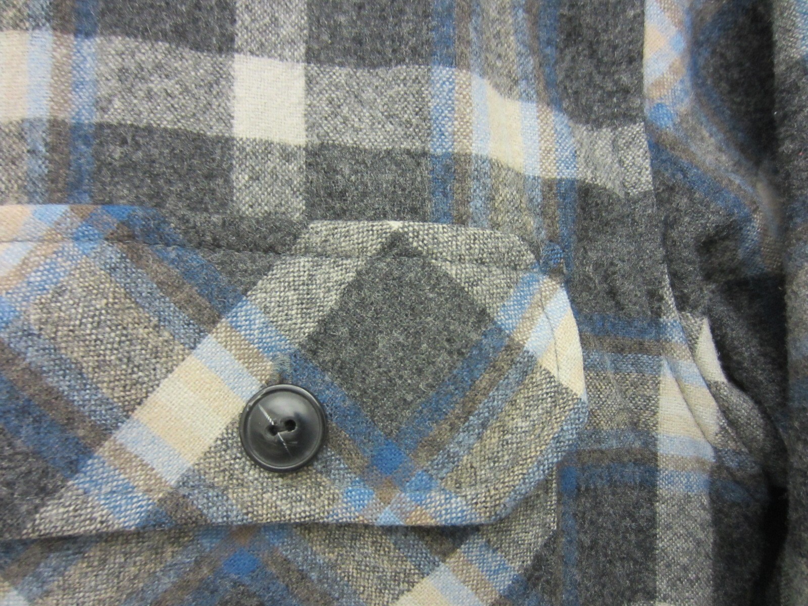 PENDLETON Quilted Lined Shirt Jacket Shacket Plai… - image 2