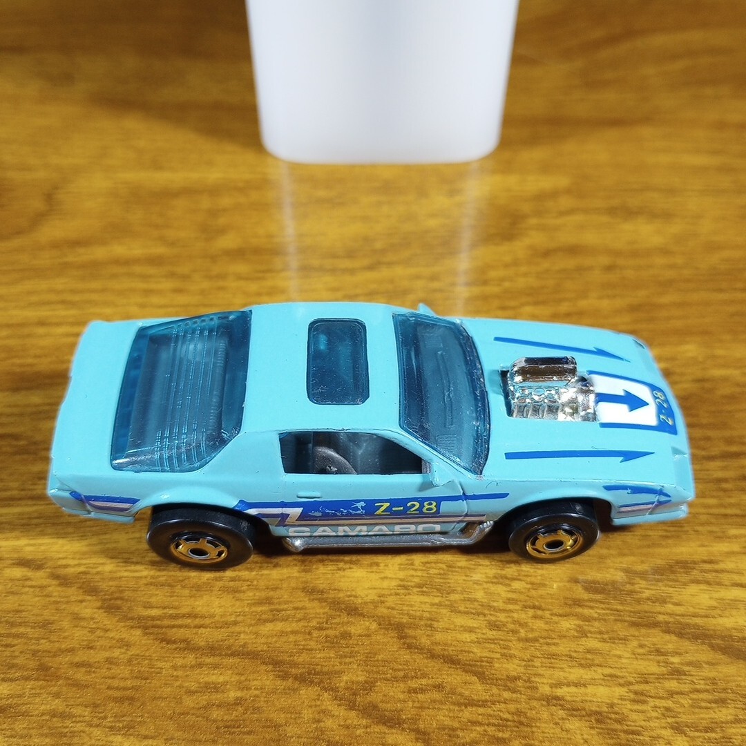 ブランズウィック　ブルーダイヤモンド【未開封】廃盤品 Vintage Hot Wheels Speed Fleet Blown Camaro Z28 Turquoise Blue