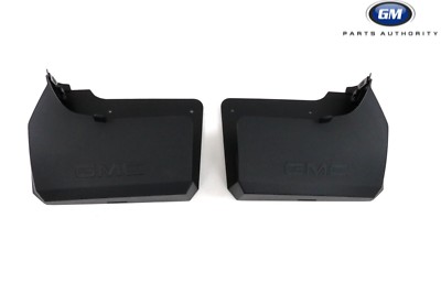 GMC様、リクエスト品 2019-2024 GMC Sierra Molded Rear Splash Guards 84420656 Black w