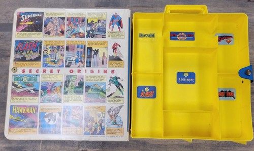 Vintage 1984 Kenner DC Super Powers Action Figure Carrying Case Volume 1 - Picture 2 of 4