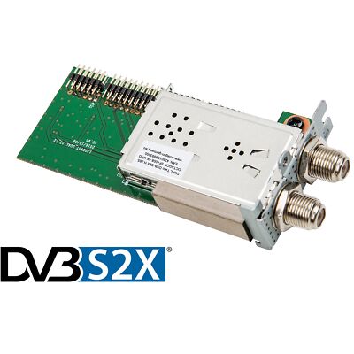  DUAL Twin DVB-S2X Tuner für Octagon SF4008 4K UHD Plug  & Play