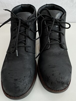 NEW MENS Black Leather Work Boots Size 8 1/2 WIDE, WORX by Red Wing Shoes Men main image 3