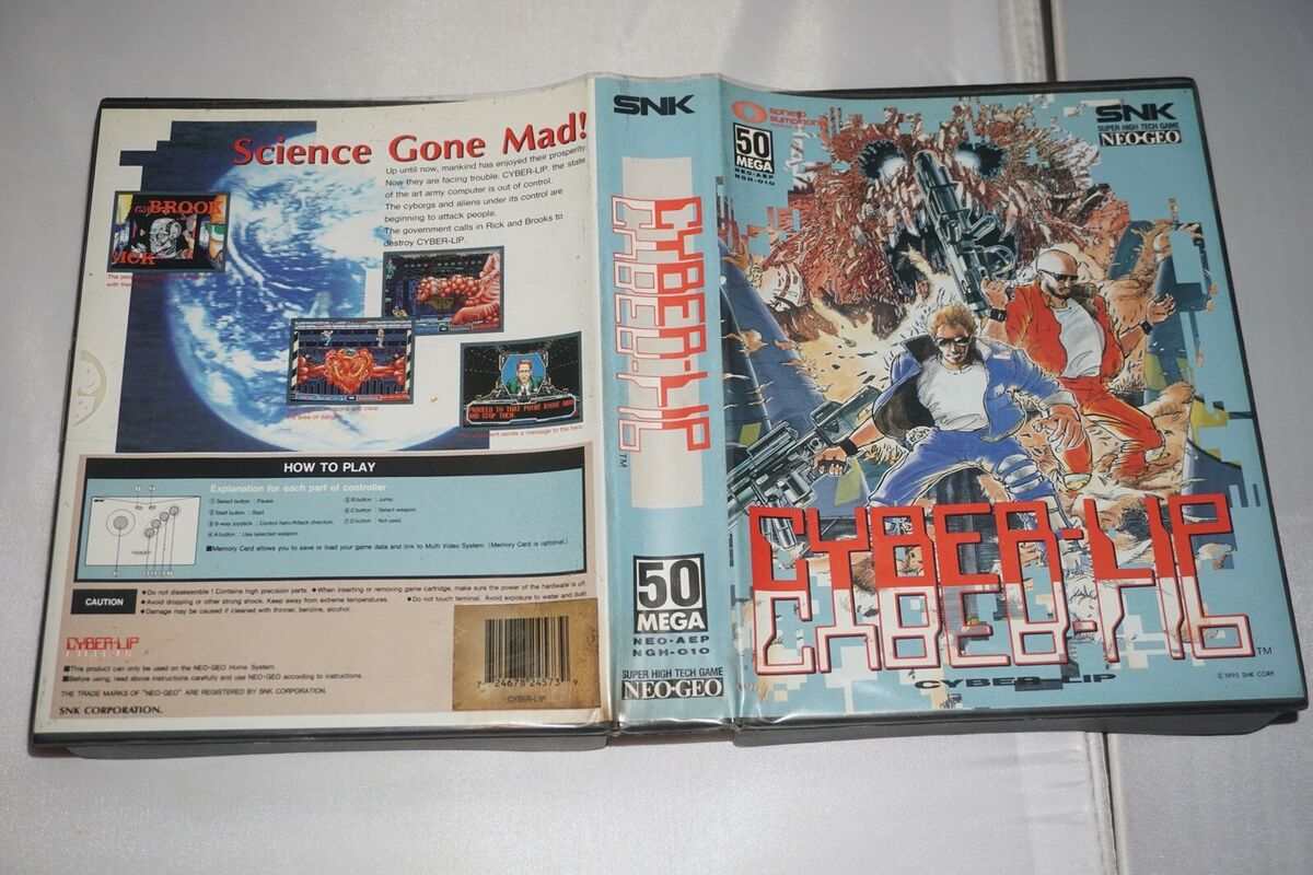 Cyber-Lip (Neo Geo, 1991) for sale online | eBay Cyber-Lip (Neo Geo, 1991) for sale online | eBay