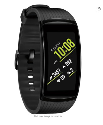 Samsung - Gear Fit2 Pro Fitness Watch - Large (NEW - Manufactured Sealed)