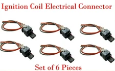 6 x Ignition Coil Connector Fits Chrysler Dodge Jeep Ram VW V6 3.0L 3.2L 3.6L