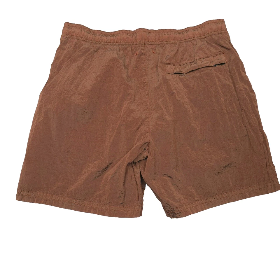 $243 Stone Island Nylon Metal Rust Copper  Swim Trunk Shorts Mens Size Small - Image 2 of 4