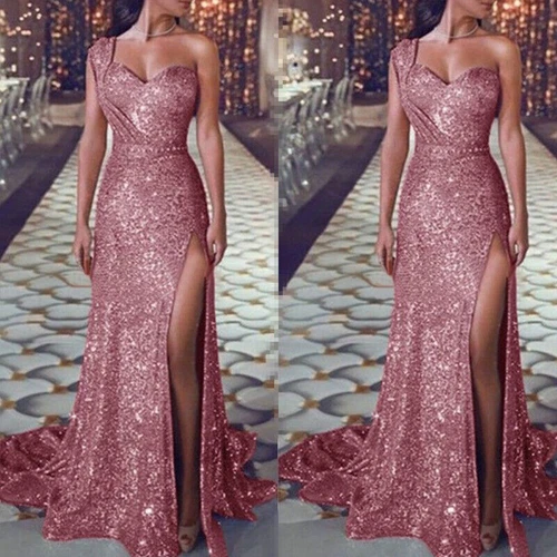 Formal Lady Wedding Evening Cocktail Party Prom Bridesmaid Ball Gown Dress Plus - Picture 10 of 31