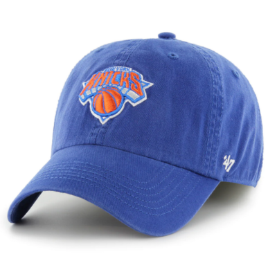 #ad New York Knicks #x27;47 Brand Blue Clean Up Adjustable Dad Hat $34.99