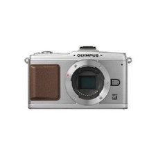 USED Olympus E-P1 12.3MP Body Silver Excellent FREE SHIPPING