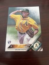 2016 Topps Ryan Dull RC Rookie #574 Oakland Athletics UNC Asheville